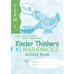 Kinder Thinkers K1 Mathematics Activity Book Term 1